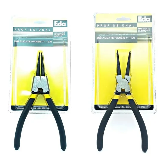 Alicate Para Aneis 7'' Interno/externo Ret Eda