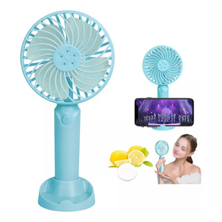 Mini Ventilador Portatil De Larga Duracion (base Y Mano) Mini Ventilador Portatil De Larga Duracion (base Y Mano)