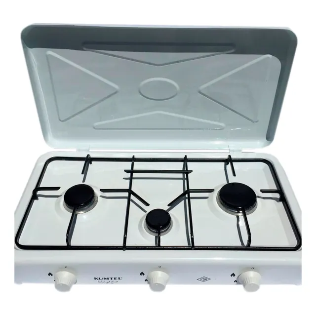 Cocina De 3 Quemadores A Gas, Hierro Enlozado, Origen Turco