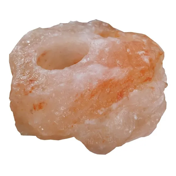 Porta Vela De Sal Piedra Del Himalaya; Tienda Que Regalo