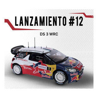 Autos De Rally 1:24 Entrega 12 Citroën Ds3 Wrc 2012 Autos De Rally 1:24 Entrega 12 Citroën Ds3 Wrc 2012
