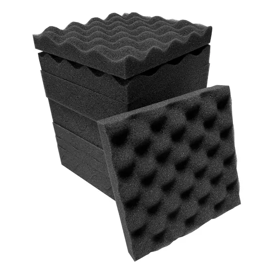 Kit 40 Paneles Espuma Acústica Aislamiento De Sonido Calidad