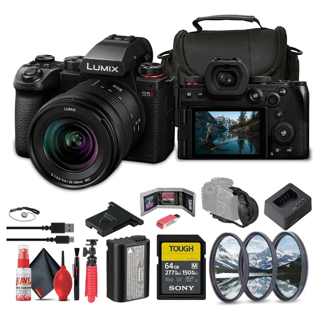 Panasonic Cámara Sin Espejo Lumix S5 Ii Con Lente De 0.787-2