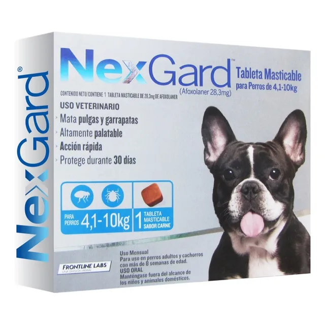 Nexgard Antigarrapatas Antipulgas 4-10 Kg