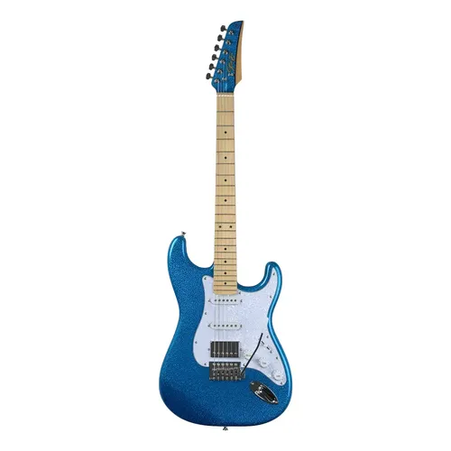 Guitarra Seizi Katana Musashi Plus Hss Royal Blue Sparkle | Frete