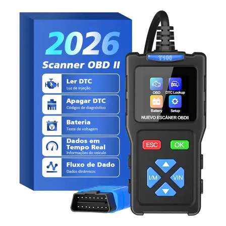 Scanner Automotivo Obd2 Diagndstico Profissional Portugues