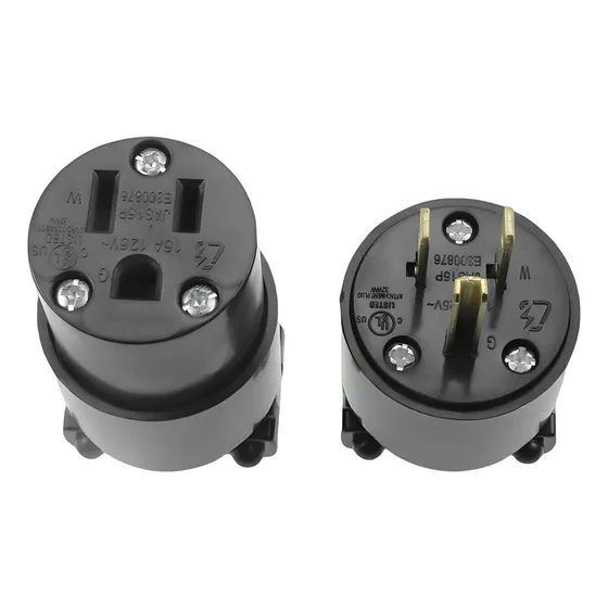 Contacto Colgante Y Clavija Uso Rudo 515cr, 515pr Leviton