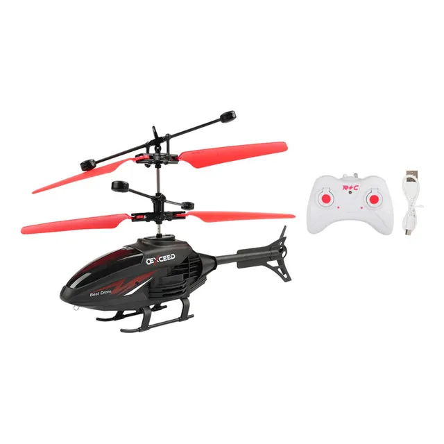 Fa Helicóptero Rc De Brinquedo 2 Canais Mini Helicóptero Rc