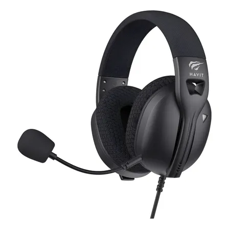 Headset Com Fio Havit Gamer Gamenote Fuxi-h5d Fuxi H5 Preto