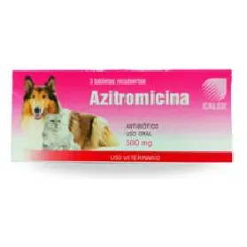 Calox Azitromicina 3tab X 500mg