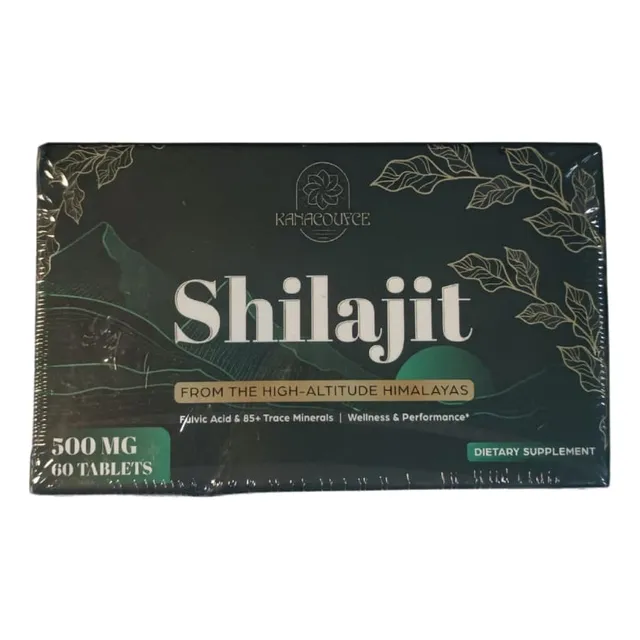 Shilajit Himalayan Organic, Con Ácido Fúlvico Y 85 Minerales