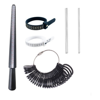 Kit Medidor Anillos Mandril Estandar Nacional Ajustad Tamaño Kit Medidor Anillos Mandril Estandar Nacional Ajustad Tamaño