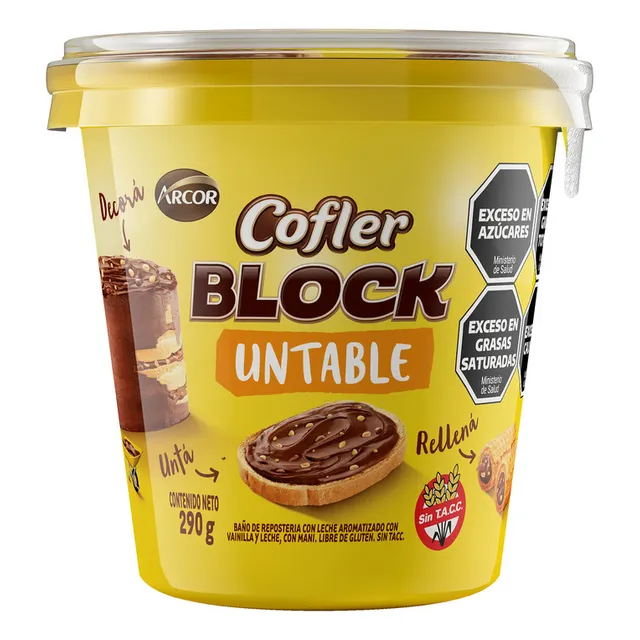 Cofler Block Untable X 290 Grs