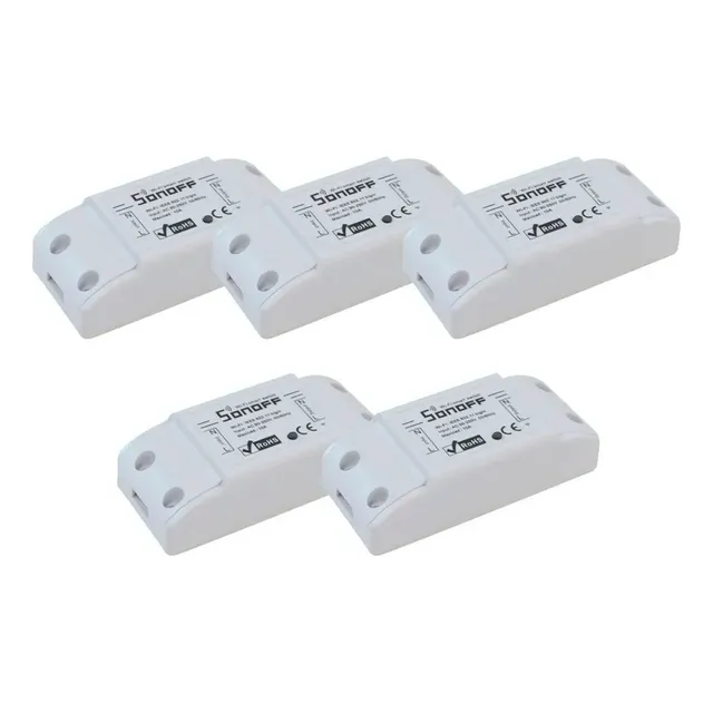 Mayoreo 5 Interruptor Sonoff Basic Wifi