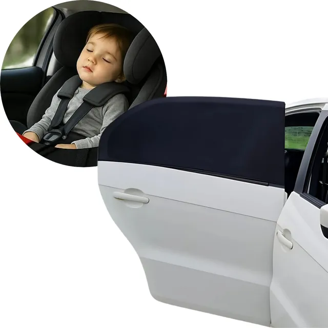 Tapa Sol Automotivo Tela Proteção Vidro Lateral Janela Bebê