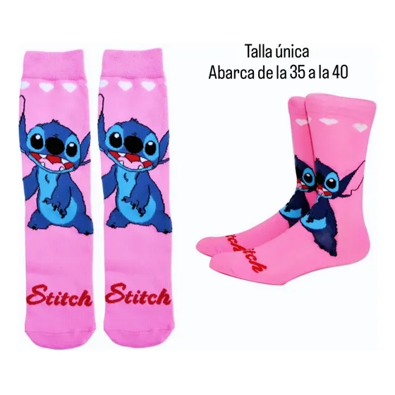 Medias De Stitch Para Niñas/jóvenes/damas