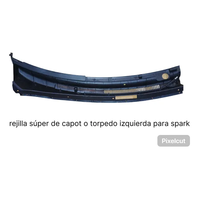 Rejilla Torpedo De Capot Izquierda Spark