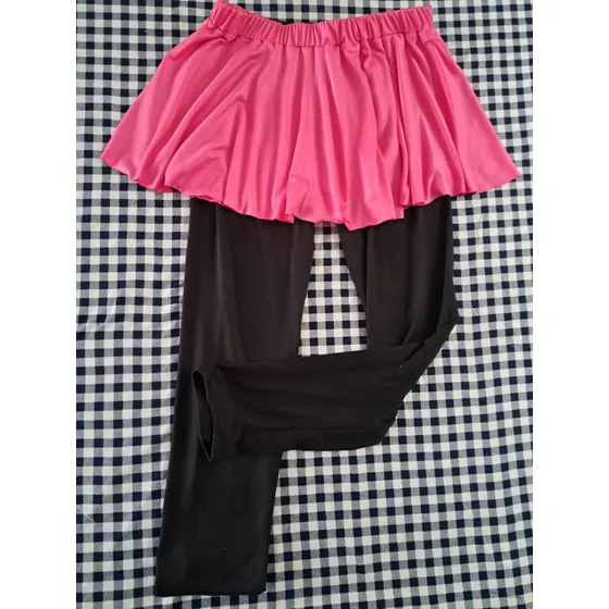 Legging Y Falda Para Ballet De Niñas