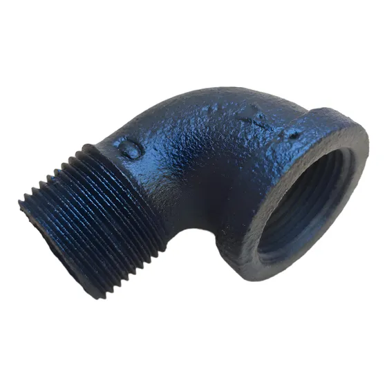 1 Codo Negro Mate Hi-he 3/4  Npt