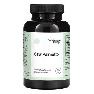 Wholesome Story Saw Palmetto 500mg 100 Capsulas Vegetariana Sin Sabor En Pote Wholesome Story Saw Palmetto 500mg 100 Capsulas Vegetariana Sin Sabor En Pote