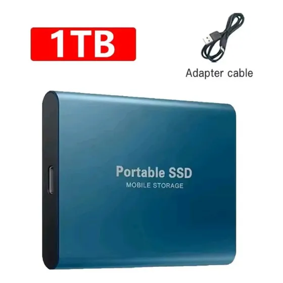 Nuevo Ssd 1 Tera Disco Duro Externo Portable