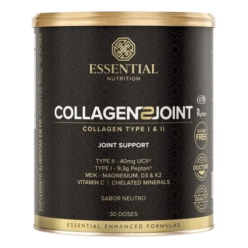Suplemento Em Pó Essential Nutrition Golden Lift Bebida Vegan