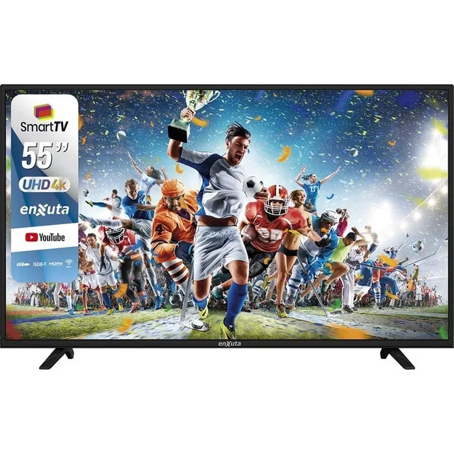 Televisor Led Smart Tv 55 Pulgadas Ultra Hd 4k. Enxuta