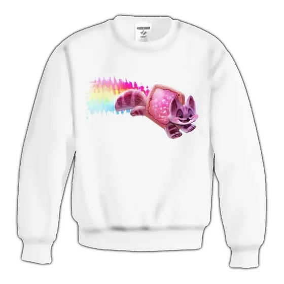 Sudadera Sweater Nyan Cat Colores Arcoiris Colores Gato Unsx
