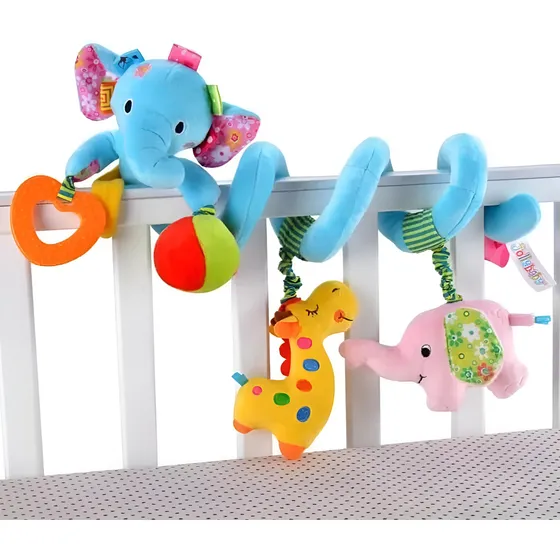 Regalo Bebe Niño Cunero Peluche Sonajero Vibración Crujido