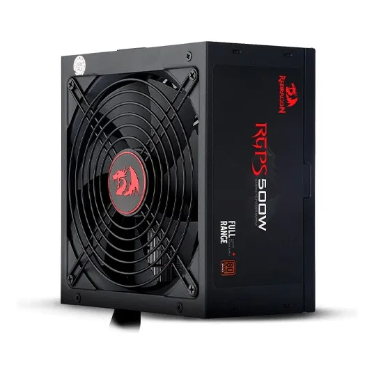 Fuente De Poder Redragon 500w 80 Plus Bronze Rgps-500w
