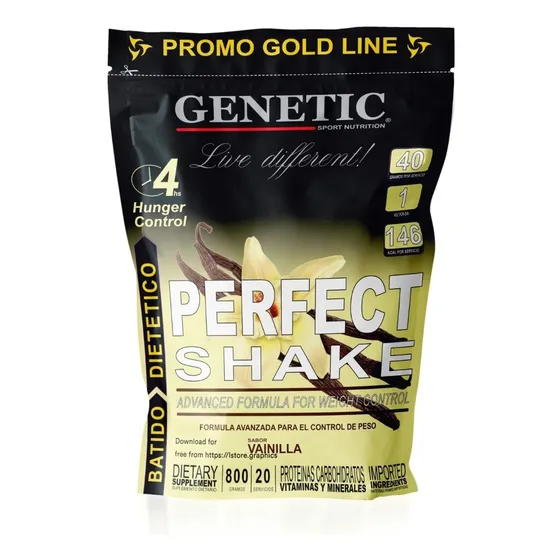 Perfect Shake Batido Proteico Reemplaza Comidas - Genetic