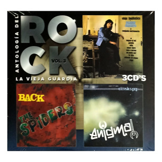 Antologia Rock Vol.3 Enigma / Spiders / Pájaro A - Cd Disco Antologia Rock Vol.3 Enigma / Spiders / Pájaro A - Cd Disco