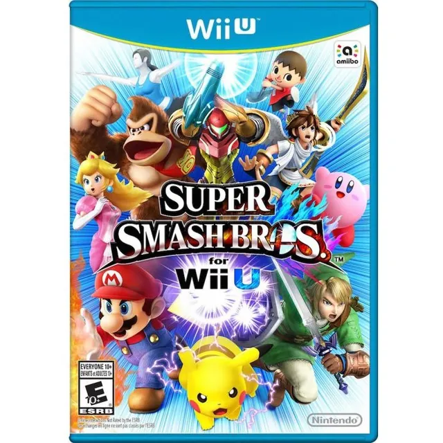 Juego Super Smash Bros Para Nintendo Wii U Medio Físico normal