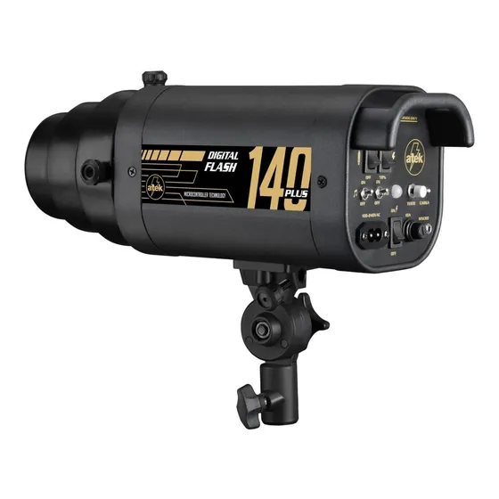Flash Digital De Estúdio 140 Plus Atek Bivolt Automático