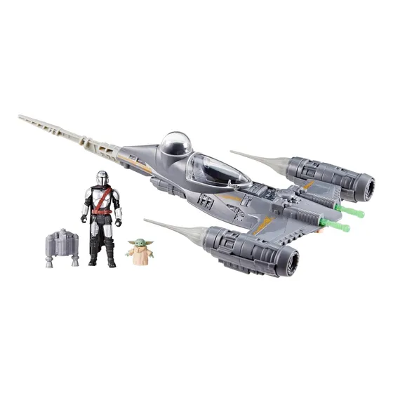 Mandalorian N-1 Starfighter Star Wars Hasbro - Grogu - Nave