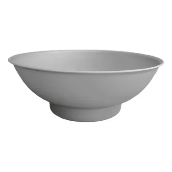 Maceta Plastico Ta Plastic Ciotola N35 Color Cemento
