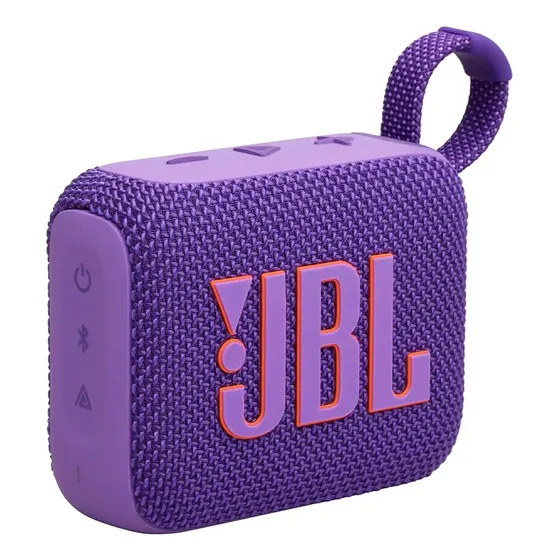 Corneta Jbl Go 4 Morada Waterproof, Dustproof, Bluetooth
