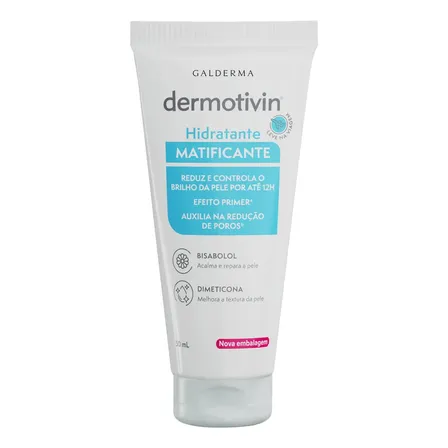 Hidratante Facial Pele Oleosa Matificante Dermotivin 50ml Oleosa Dia/noite