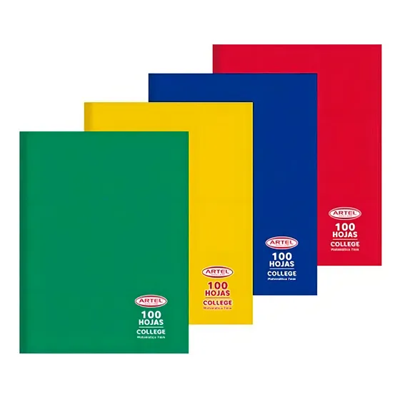 Pack 10 Cuadernos Collage Artel Matematica 7 Mm De 100 Hjs