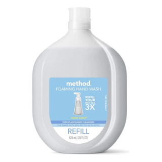 Method Jabón Espumoso Para Manos, Recarga, Agua Dulce, Botel Method Jabón Espumoso Para Manos, Recarga, Agua Dulce, Botel