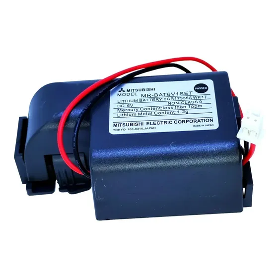 Batteria ricambio MITSUBISHI MR-BAT6V1SET-B Li-ion 1800mAh