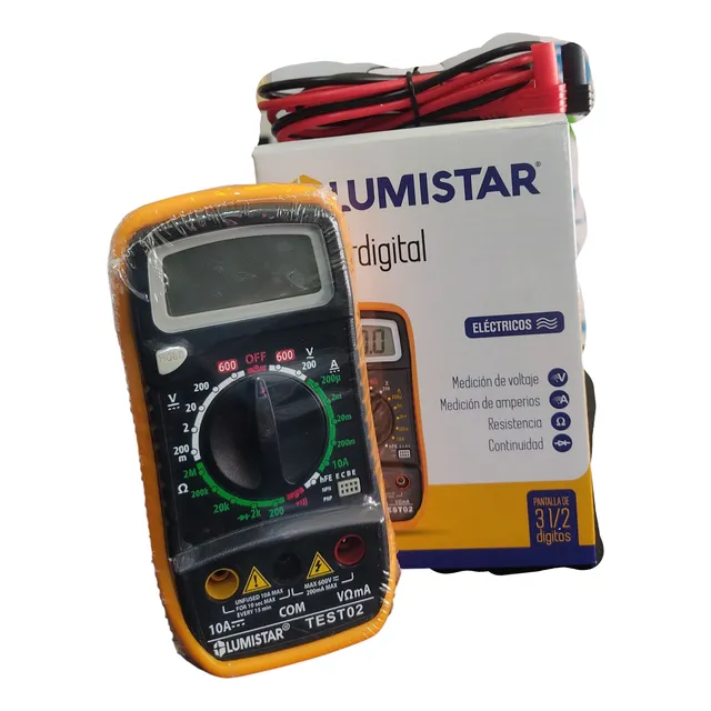 Multímetro Digital Lumistar