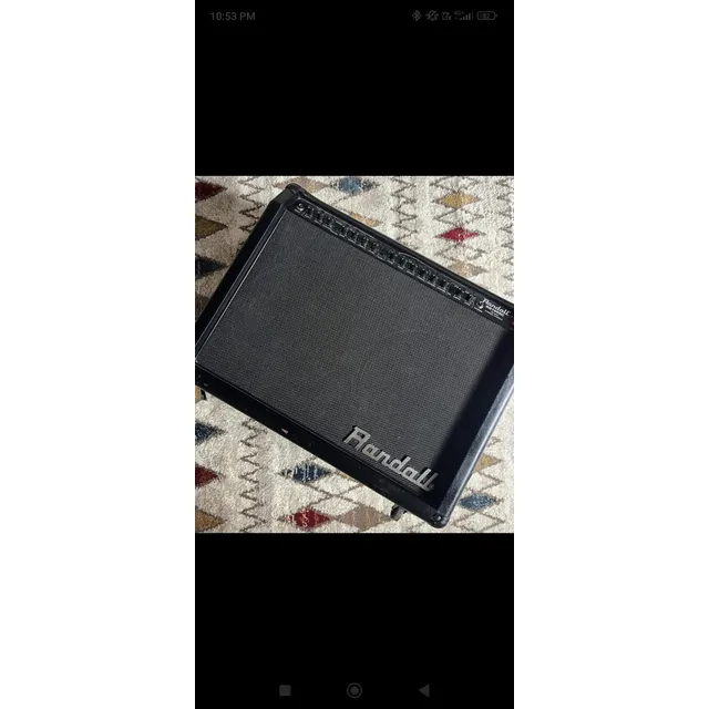 Randall Rg100sc 100watt Botón Rojo, Celestion Seventy 80 Negro