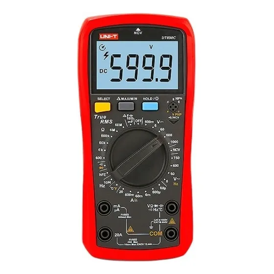 Uni-t Ut890c True Rms Multímetro Digital Capacidade