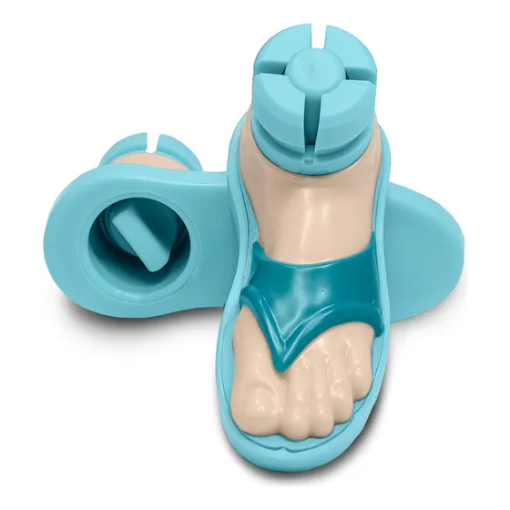 Sandalias De Playa Para Esquiar Para Tubos Andadores De 1 Pu