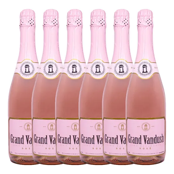 Champagne Grand Vandush Rose 750ml X 6 Unidades