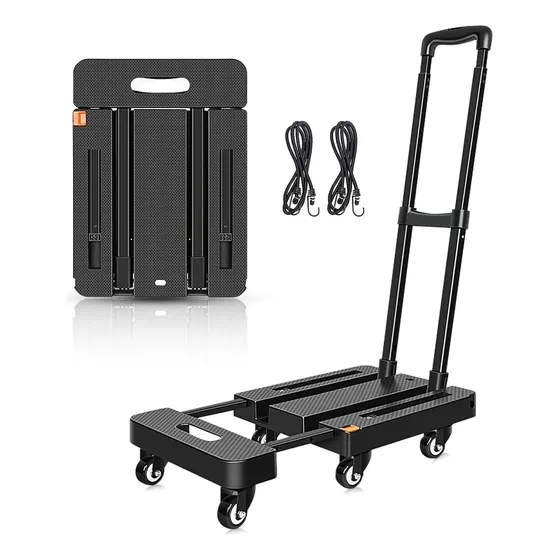 Carrito Plegable De Carga 200kg Portátil Diablitos Plegables