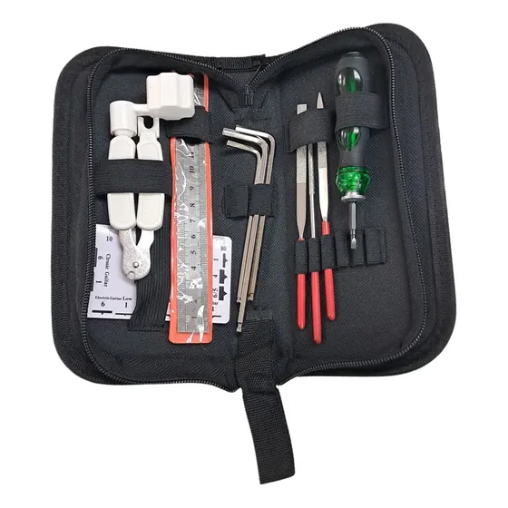 Kit De Herramientas Para Calibración De Guitarras Y Bajos