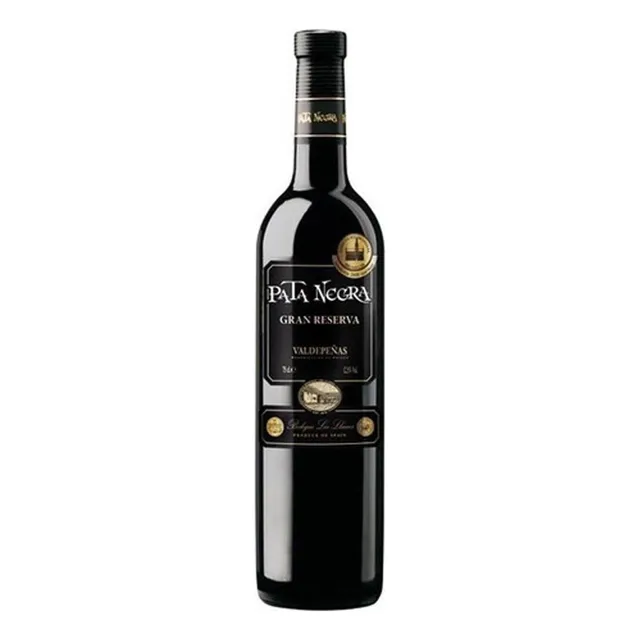 Pack De 6 Vino Tinto Pata Negra Valdepeñas Reserva 750 Ml
