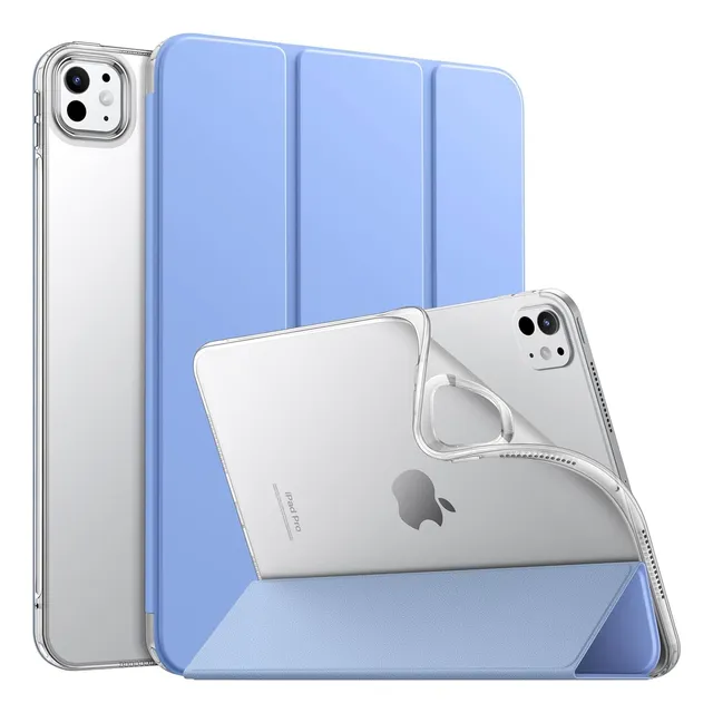 Funda Para iPad Pro 11 M4 2024 (5ta Gen), Azul Cielo.